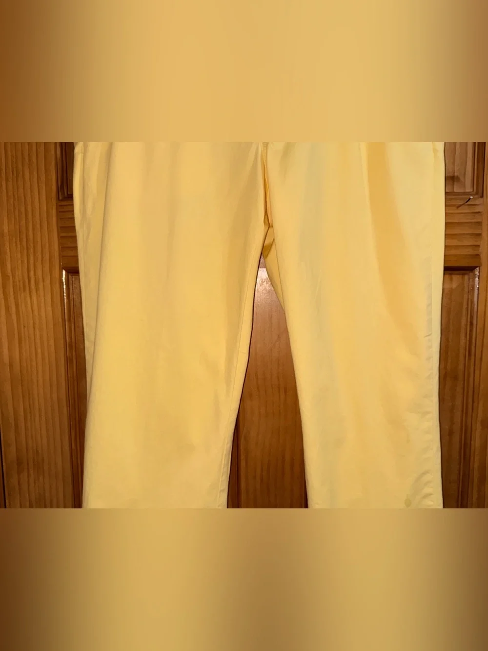 Polo by Ralph Lauren Yellow Men’s Chino Pants-Stretch St. Fit-36”x32”-EC